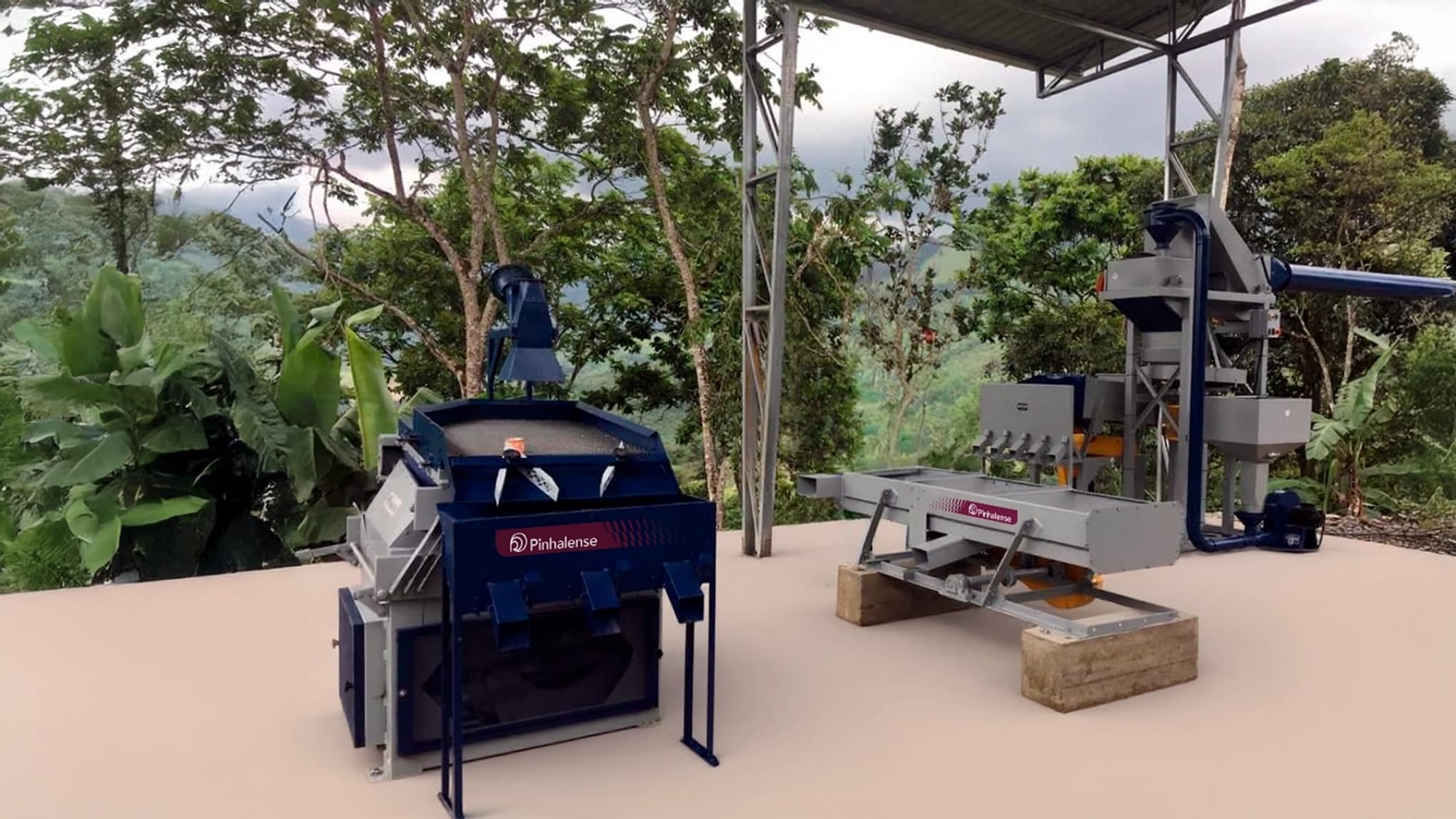 Upward Flow Coffee Size Grader Pinhalense Pfa 800